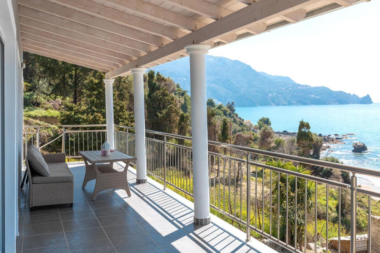 Villa Renata & Villa Filippos With Private Plunge Pool By Konnect Агиос Гордиос Екстериор снимка