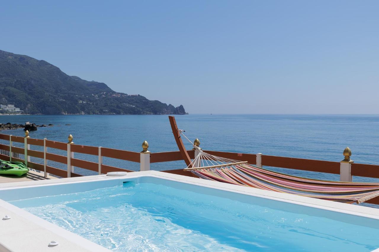 Villa Renata & Villa Filippos With Private Plunge Pool By Konnect Агиос Гордиос Екстериор снимка