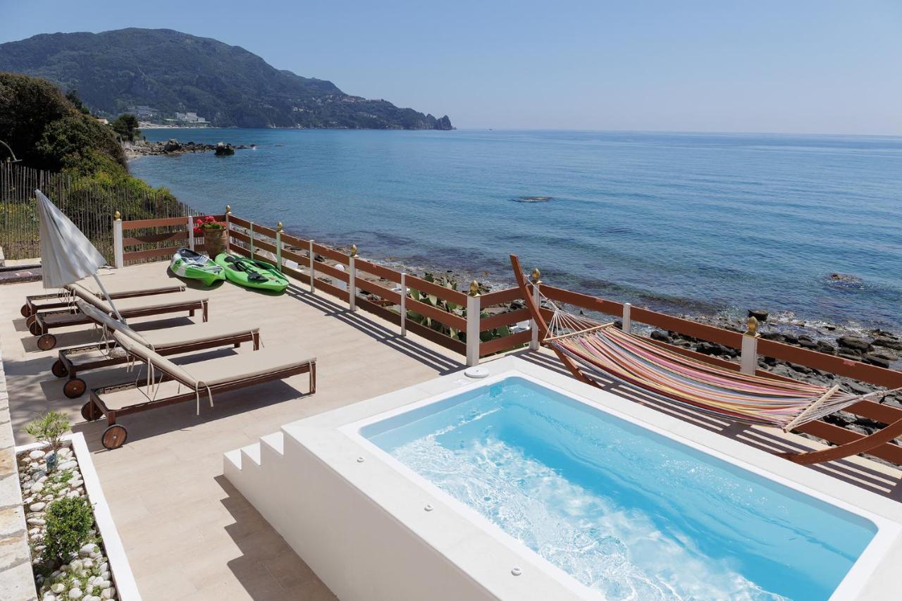 Villa Renata & Villa Filippos With Private Plunge Pool By Konnect Агиос Гордиос Екстериор снимка