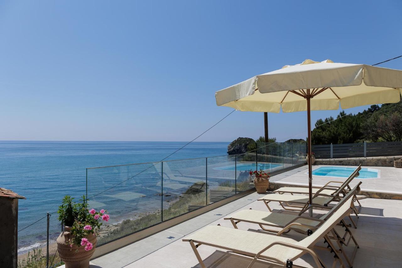 Villa Renata & Villa Filippos With Private Plunge Pool By Konnect Агиос Гордиос Екстериор снимка