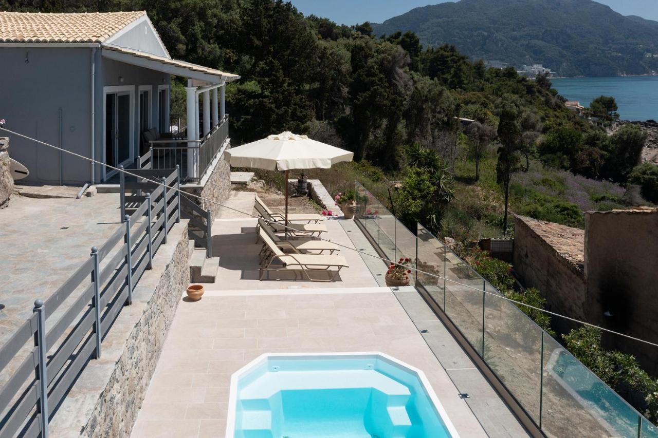 Villa Renata & Villa Filippos With Private Plunge Pool By Konnect Агиос Гордиос Екстериор снимка