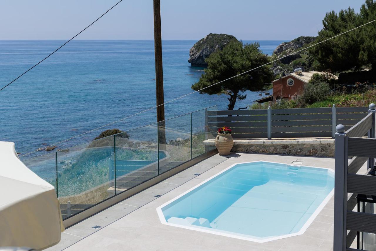 Villa Renata & Villa Filippos With Private Plunge Pool By Konnect Агиос Гордиос Екстериор снимка