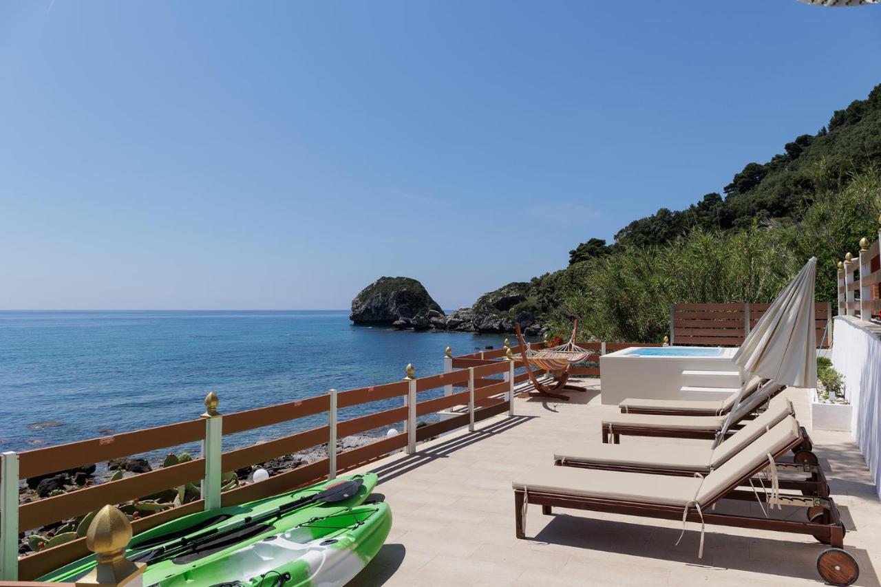 Villa Renata & Villa Filippos With Private Plunge Pool By Konnect Агиос Гордиос Екстериор снимка