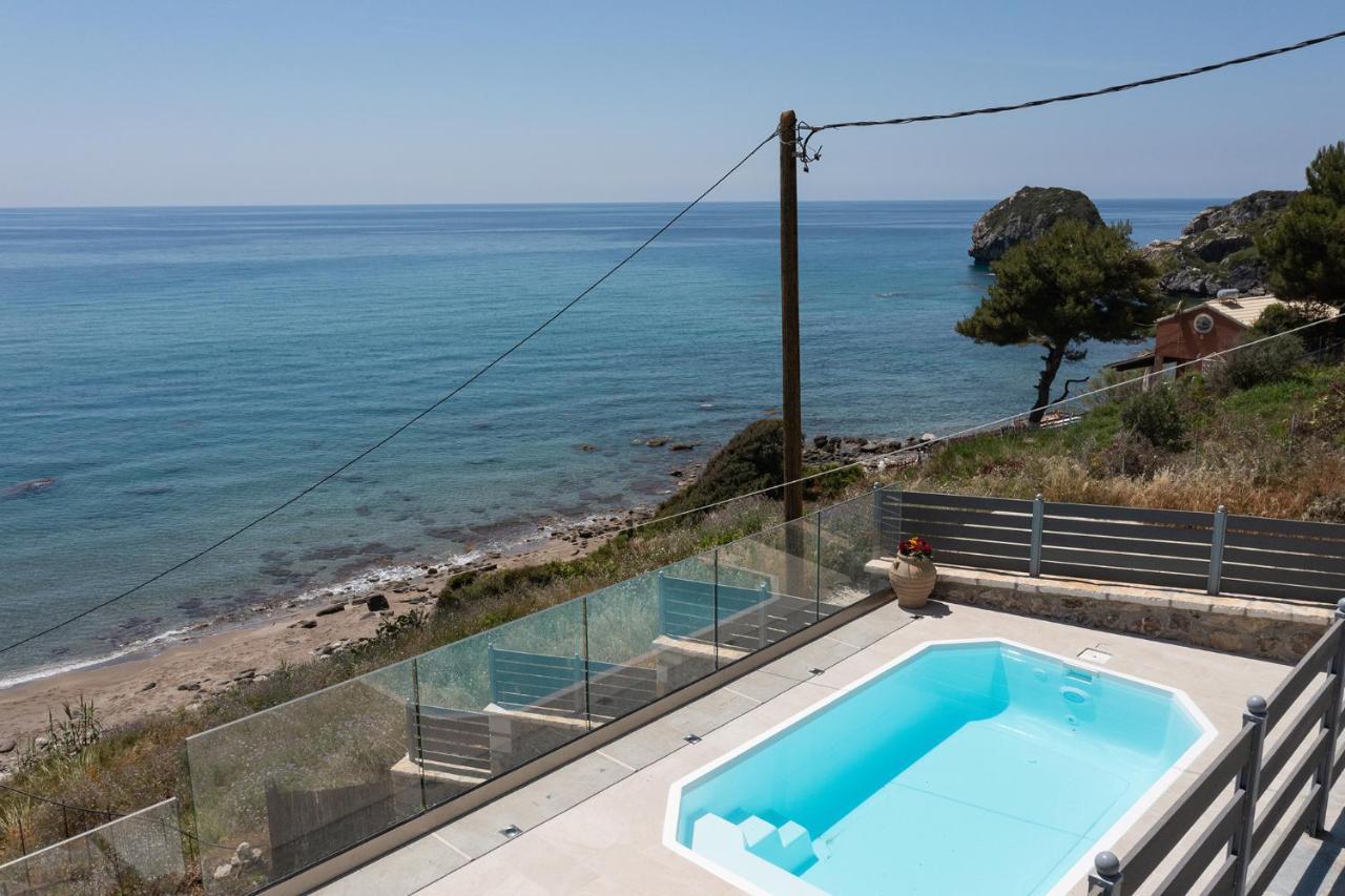Villa Renata & Villa Filippos With Private Plunge Pool By Konnect Агиос Гордиос Екстериор снимка