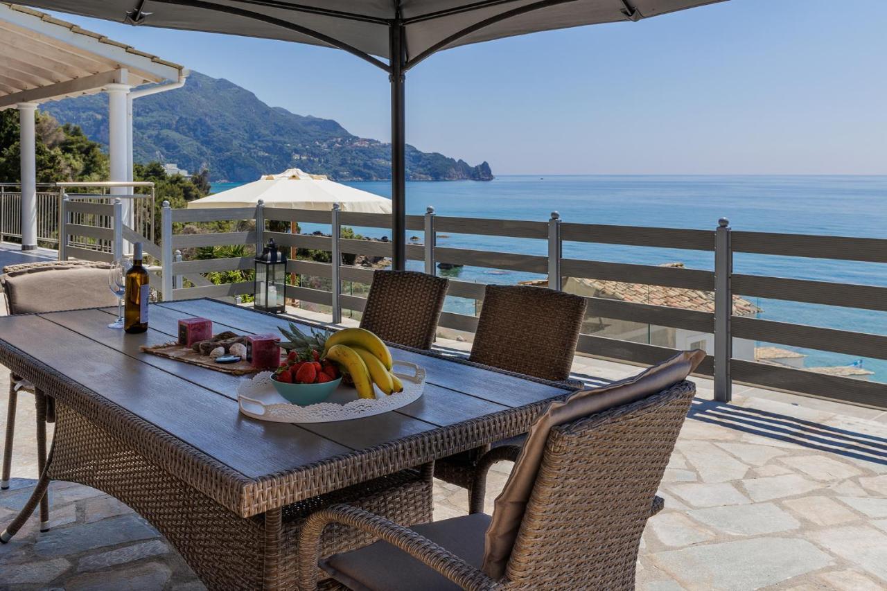 Villa Renata & Villa Filippos With Private Plunge Pool By Konnect Агиос Гордиос Екстериор снимка