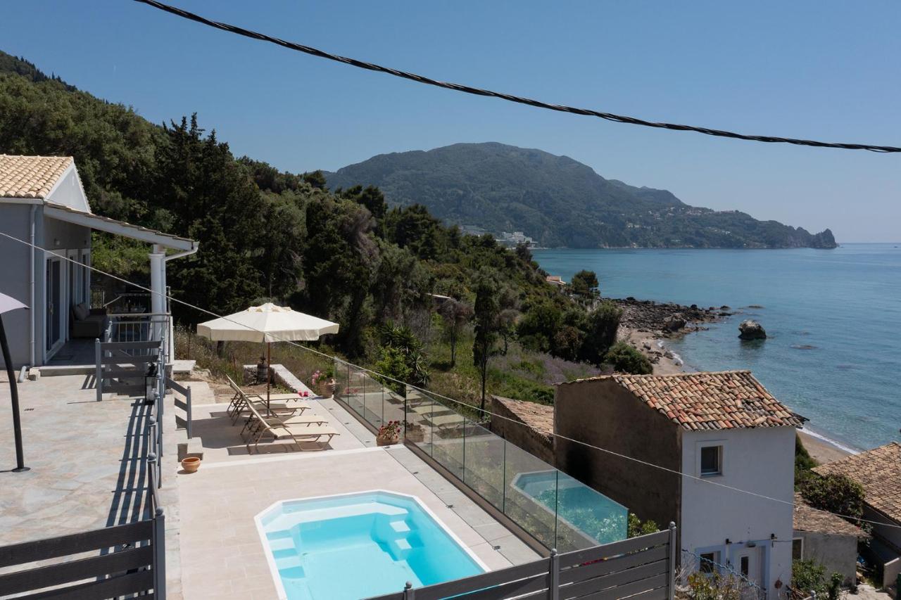 Villa Renata & Villa Filippos With Private Plunge Pool By Konnect Агиос Гордиос Екстериор снимка