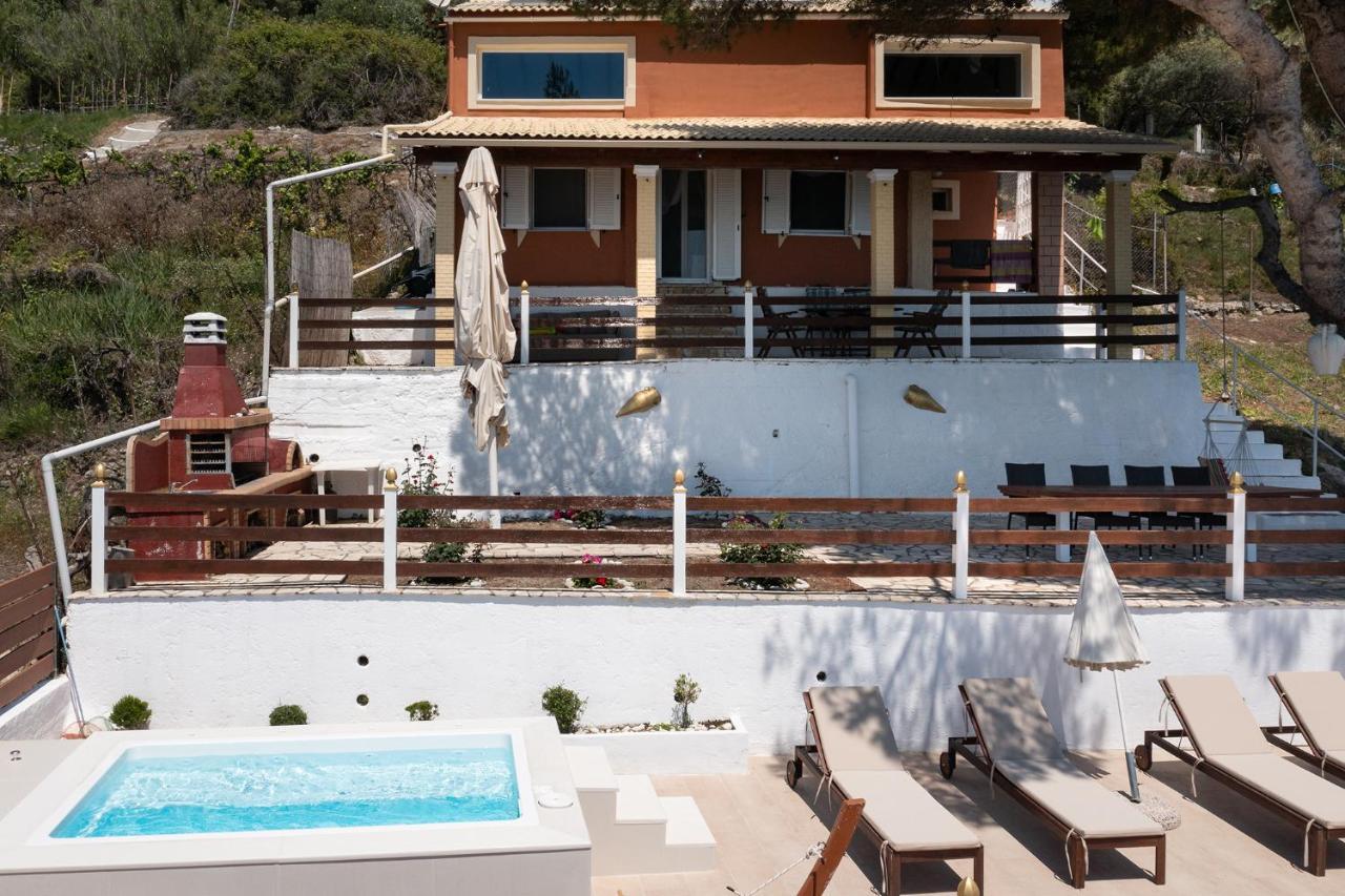 Villa Renata & Villa Filippos With Private Plunge Pool By Konnect Агиос Гордиос Екстериор снимка