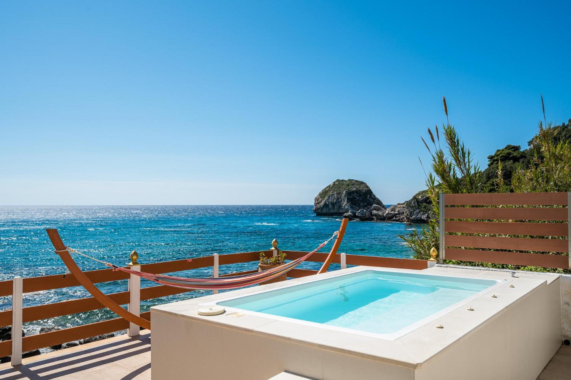 Villa Renata & Villa Filippos With Private Plunge Pool By Konnect Агиос Гордиос Екстериор снимка