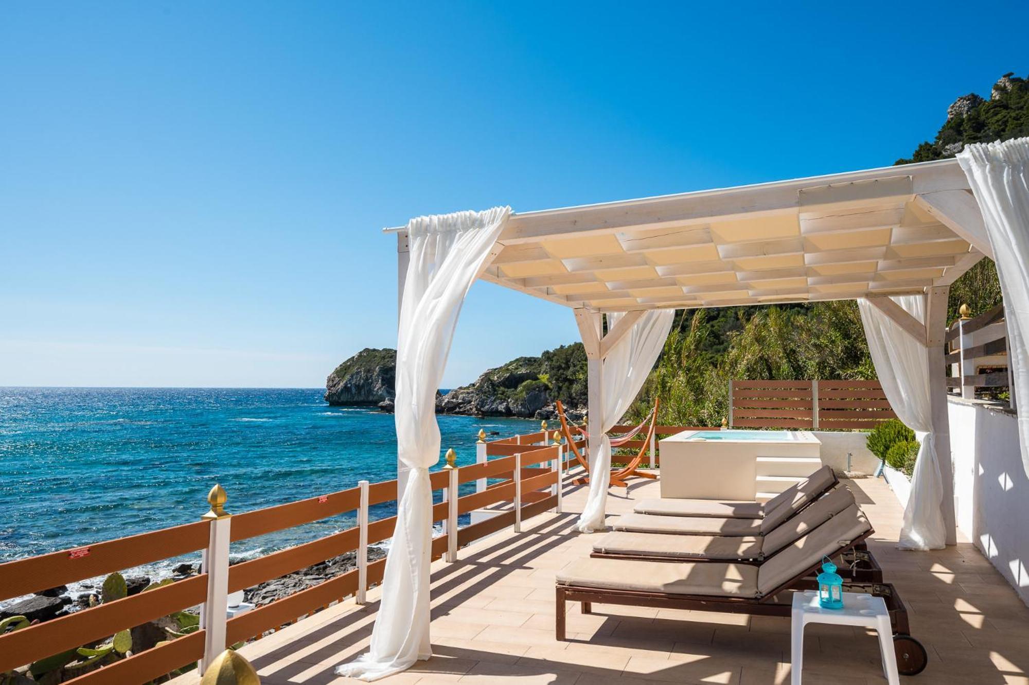 Villa Renata & Villa Filippos With Private Plunge Pool By Konnect Агиос Гордиос Екстериор снимка